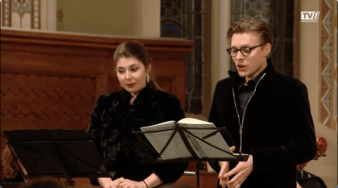 Hannah Fheodoroff und Alois Mühlbacher im Konzert in Wallern